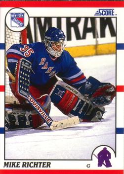 1990-91 Score American #74 Mike Richter Front