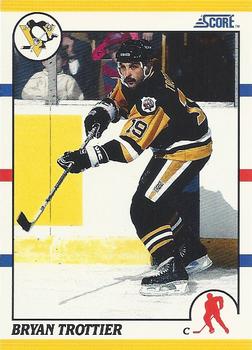 1990-91 Score Rookie and Traded #106T Bryan Trottier Front