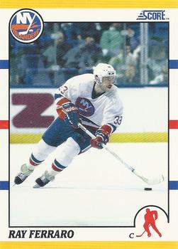 1990-91 Score Rookie and Traded #15T Ray Ferraro Front