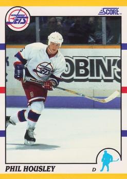 1990-91 Score Rookie and Traded #3T Phil Housley Front