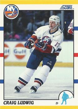 1990-91 Score Rookie and Traded #8T Craig Ludwig Front