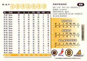 1997-98 Score - Artist's Proofs #89 Ray Bourque Back