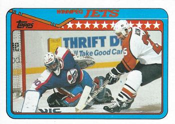 1990-91 Topps #180 Winnipeg Jets Front