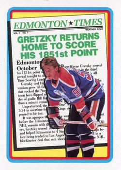 1990-91 Topps #2 Wayne Gretzky Front