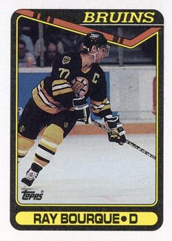 1990-91 Topps #43 Ray Bourque Front