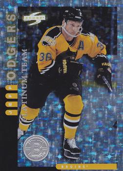 1997-98 Score Boston Bruins - Platinum #18 Jeff Odgers Front
