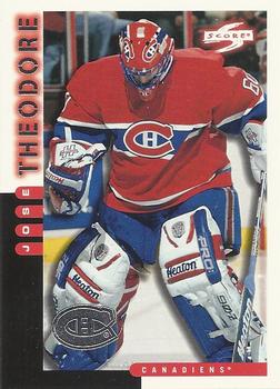1997-98 Score Montreal Canadiens #3 Jose Theodore Front