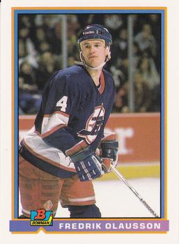 1991-92 Bowman #210 Fredrik Olausson Front