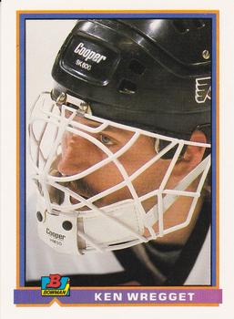 1991-92 Bowman #231 Ken Wregget Front