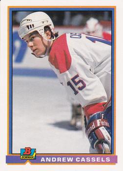 1991-92 Bowman #340 Andrew Cassels Front
