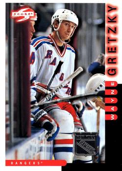 1997-98 Score New York Rangers #1 Wayne Gretzky Front