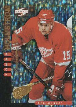 1997-98 Score Detroit Red Wings - Premier Club #16 Tomas Holmstrom Front