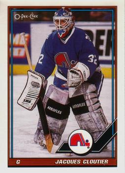 1991-92 O-Pee-Chee #286 Jacques Cloutier Front