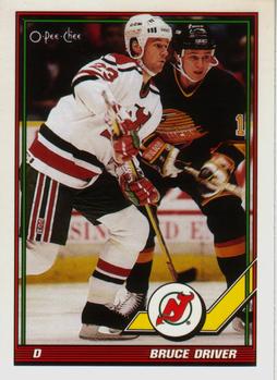 1991-92 O-Pee-Chee #294 Bruce Driver Front
