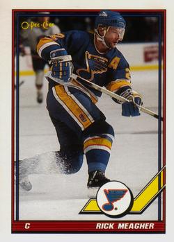 1991-92 O-Pee-Chee #58 Rick Meagher Front