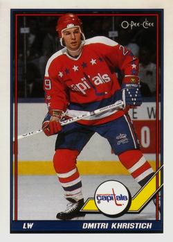 1991-92 O-Pee-Chee #78 Dmitri Khristich Front
