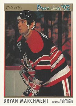 1991-92 O-Pee-Chee Premier #99 Bryan Marchment Front
