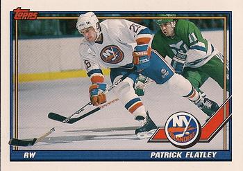 1991-92 Topps #343 Patrick Flatley Front