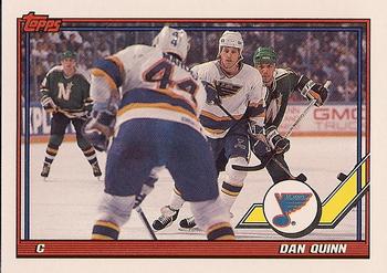 1991-92 Topps #393 Dan Quinn Front