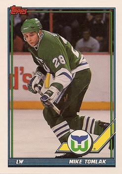 1991-92 Topps #410 Mike Tomlak Front