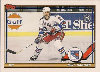 1991-92 Topps #46 Mike Gartner Front