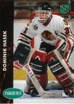 1991-92 Parkhurst #263 Dominik Hasek Front