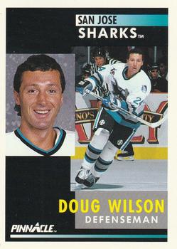 1991-92 Pinnacle #13 Doug Wilson Front