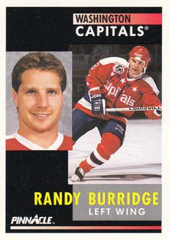 1991-92 Pinnacle #55 Randy Burridge Front