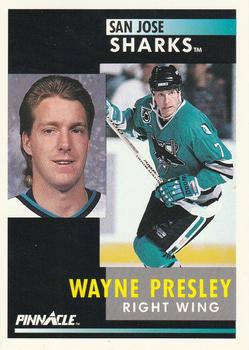 1991-92 Pinnacle #68 Wayne Presley Front