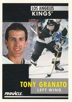 1991-92 Pinnacle #76 Tony Granato Front