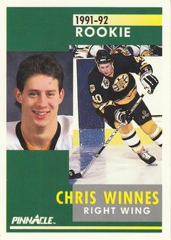 1991-92 Pinnacle #351 Chris Winnes Front