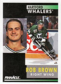 1991-92 Pinnacle #141 Rob Brown Front