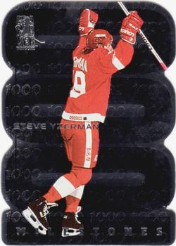 1998-99 Be a Player - All-Star Milestones #M10 Steve Yzerman Front
