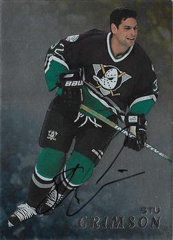 1998-99 Be a Player - Autographs #152 Stu Grimson Front