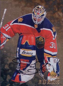 1998-99 Be a Player - Autographs Gold #209 Sean Burke Front