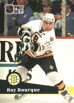 1991-92 Pro Set #9 Ray Bourque Front