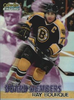 1998-99 O-Pee-Chee Chrome - Board Members Refractors #B4 Ray Bourque Front