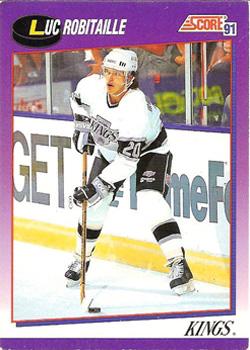 1991-92 Score American #3 Luc Robitaille Front