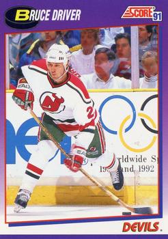1991-92 Score American #89 Bruce Driver Front