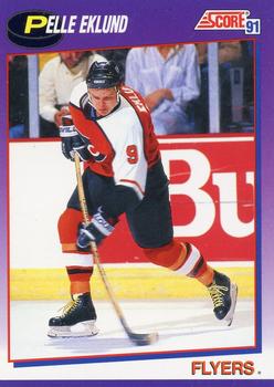 1991-92 Score American #91 Pelle Eklund Front
