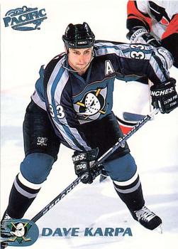 1998-99 Pacific - Ice Blue #57 Dave Karpa Front