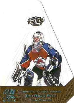 1998-99 Pacific Crown Royale - Cramer's Choice Jumbos #5 Patrick Roy Front