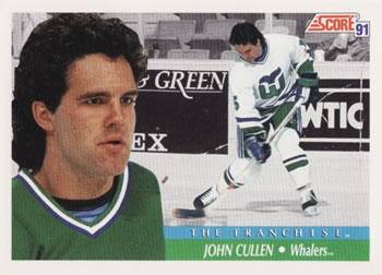 1991-92 Score Canadian Bilingual #311 John Cullen Front