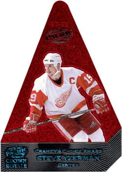 1998-99 Pacific Crown Royale - Cramer's Choice Jumbos Red #6 Steve Yzerman Front