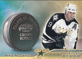 1998-99 Pacific Crown Royale - Pillars of the Game #11 Mike Modano Front