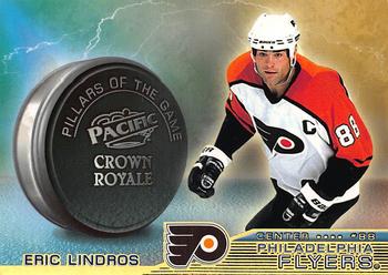 1998-99 Pacific Crown Royale - Pillars of the Game #18 Eric Lindros Front