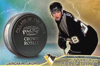 1998-99 Pacific Crown Royale - Pillars of the Game #21 Jaromir Jagr Front