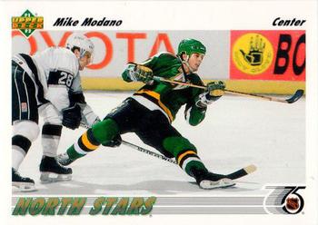 1991-92 Upper Deck #160 Mike Modano Front