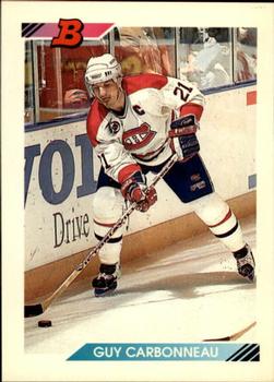 1992-93 Bowman #38 Guy Carbonneau Front