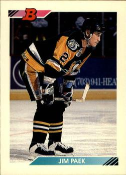 1992-93 Bowman #383 Jim Paek Front